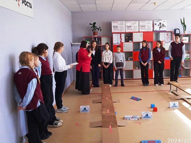 Соревнования «Битва роботов» с использованием ресурсов инфраструктуры нацпроекта «Образование».
